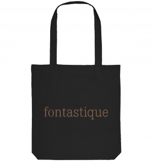 FONTastique - Organic Tote-Bag