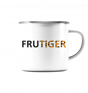 FRUTIGER Tasse - Emaille Tasse