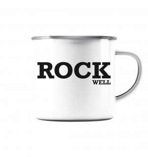ROCKWELL - Emaille Tasse