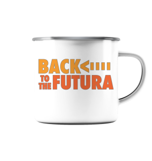 back to the FUTURA - Emaille Tasse