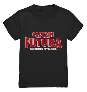 captain FUTURA CONDENSED EXTRABOLD - Kids Premium Shirt