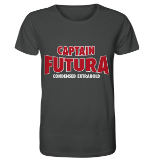 captain FUTURA CONDENSED EXTRABOLD - Organic Shirt