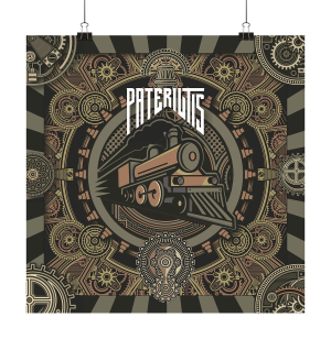 Pater Iltis - Train A Q - Poster 60x60