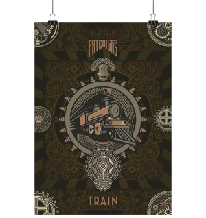 Pater Iltis - Train B - Poster Din A1 (hoch)